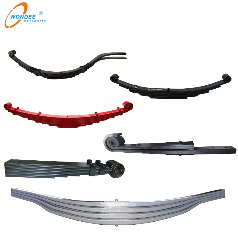 Hot Sale Multi Leaf Spring for Light Duty Trailer with Flat End